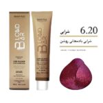 رنگ مو بلوندبار شماره 6.20 (شرابی بادمجانی روشن) 100 میل