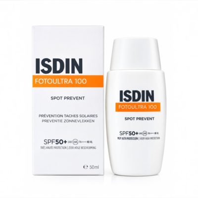 ضدآفتاب ضدلک ایزدین + Spot Prevent SPF 50 حجم 50 میل (اورجینال)