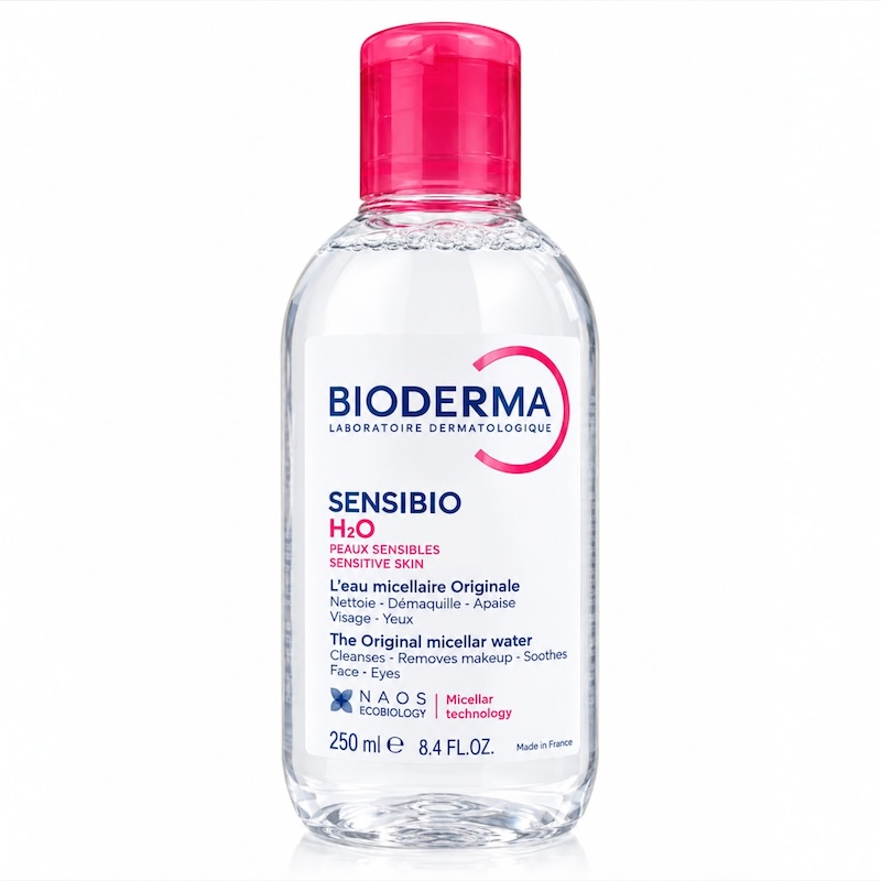 میسلار واتر پوست خشک و حساس بایودرما (H2O) حجم 250 میل (اورجینال) میسلار واتر پوست خشک و حساس بایودرما (H2O) حجم 250 میل (اورجینال)